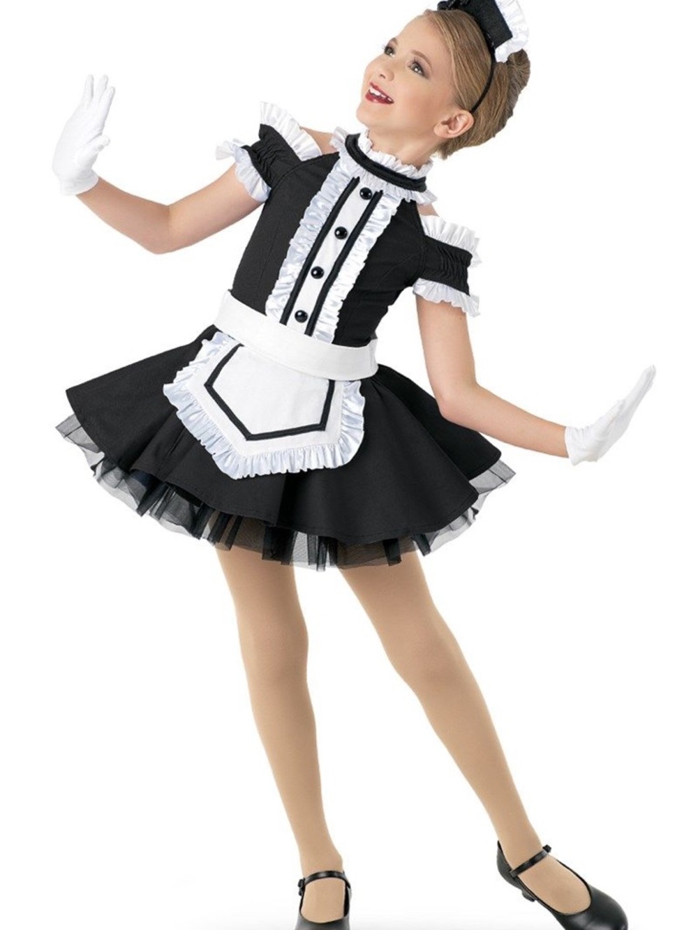 Enchanted Maid Dance Costume XS (for 4yo)